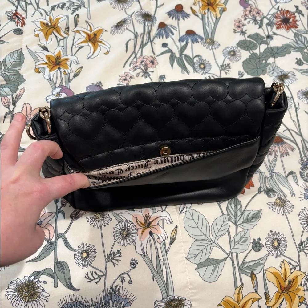 Juicy Couture Black Quilted Shoulder Bag - Picture 4 of 4